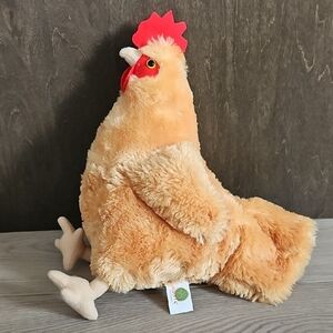 Adore Buffy The Hen Chicken Moveable Legs, 12" Plush